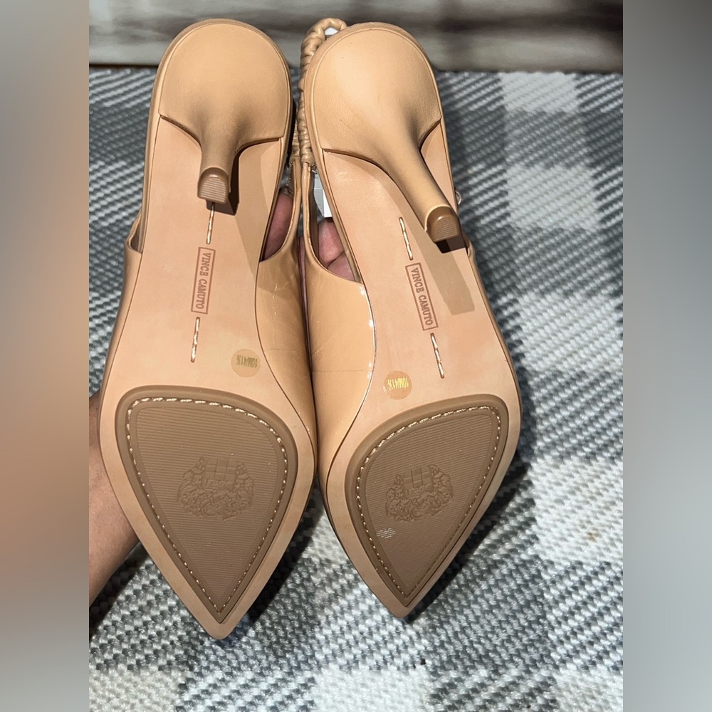 Vince Camuto Nude Pointed Toe Heels